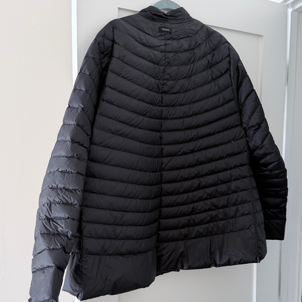 Athleta Goose Down Puffer Jacket | Size 2X | Black